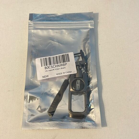 Lincoln Logo Key Fob Keychain in Metal NWT - Picture 5 of 5
